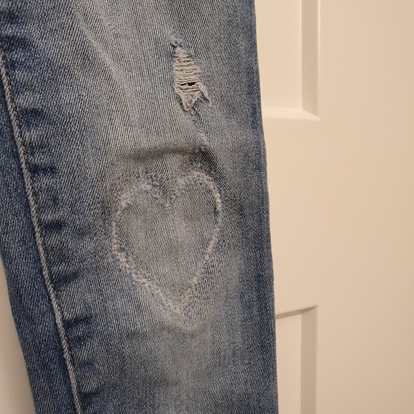 Girls Distressed ballerina jeggings - Picture 6 of 9